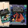 Scratch & Scribble Mini Art Kit - Safari animals 6+ years