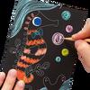 Scratch & Scribble Mini Art Kit - Ψαράκια 6+ ετών