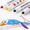 Baby Roo markers set of 12 colors. Washable JarMelo