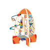 Wooden Activity Rocket - Tooky Toy