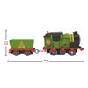 Thomas the Train Μηχανοκίνητα Τρένα με Βαγόνι  3+
