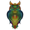 Eureka Rainbow Wooden Puzzle Owl 137pcs 7+ Years