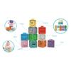 Fisher Price Educational Soft Bricks 10 pcs. Colored