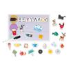 Magnet Box Μαθαίνω να Γράφω 72 Εκπαιδευτικοί Χάρτινοι Μαγνήτες 3+ ετών