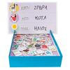 Magnet Box Μαθαίνω να Γράφω 72 Εκπαιδευτικοί Χάρτινοι Μαγνήτες 3+ ετών