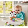 Fisher Price Activity Zebra with Suction Cup & Sounds