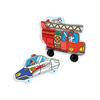 3D Colorables® Rescue Vehicles - Ζωγραφίζεις, φουσκώνεις, παίζεις! 3-7 ετών