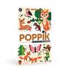 Poppik Forest - Reusable sticker poster ages 3-8
