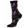 Socksmith κάλτσες γυναικίες 'Μονόκερος' μαύρο 36-41
