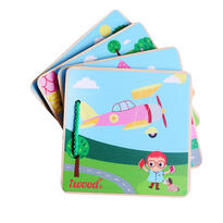 Wooden Booklet Vehicles 1+ Years Old