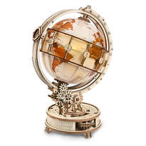 Construction Water Earth Wooden With Light & Movement Construction Water Earth Wooden With Light & Movement
