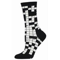 Socksmith καλτσες γυναικίες 'Σταυρόλεξο' άσπρο-μαύρο 36-41 Socksmith καλτσες γυναικίες 'Σταυρόλεξο' άσπρο-μαύρο 36-41