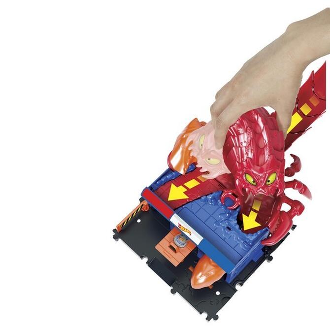 Hot Wheels Πίστες City με Θηρία 4+