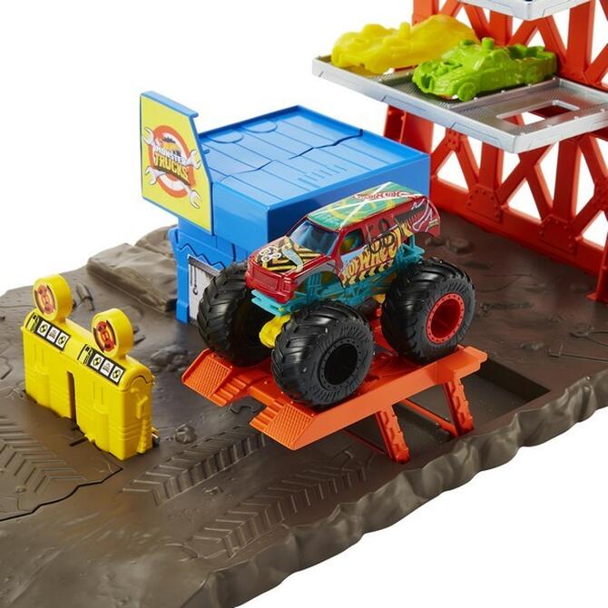 Hot Wheels Σετ Παιχνιδιού Σούπερ Εκρήξεις & Συγκρούσεις 4+