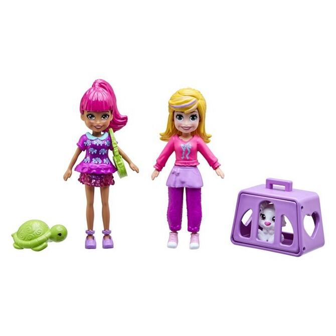 Polly Pocket Polly & Φίλη με Ρούχα & Αθλητικά Αξεσουάρ  4+