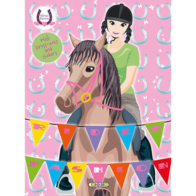 Horses Passion-Rider Fashion 3 - Βιβλίο με Αυτοκόλλητα