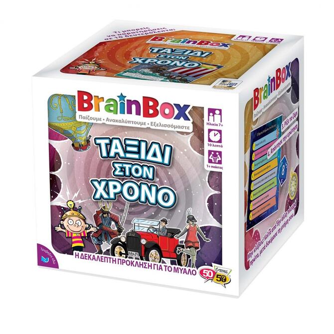 Brain Box Time Travel Board Game 7+ years