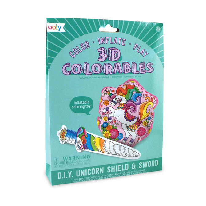 3D Colorables® UNICORNS? - Ζωγραφίζεις, φουσκώνεις, παίζεις! 3-7 ετών