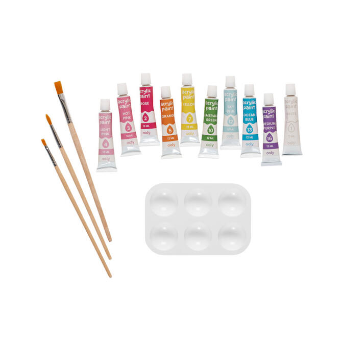 Colorific-Canvas Paint by Number-Kit Μονόκερος καμβάς ζωγραφικής με νούμερα μπόγες