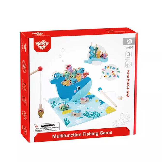 Multi-Activity Fishing Toy - Tooky Toy