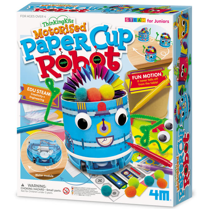Κατασκευή Ρομπότ Κύπελο - 4M Thinking Kits 4+ ετών