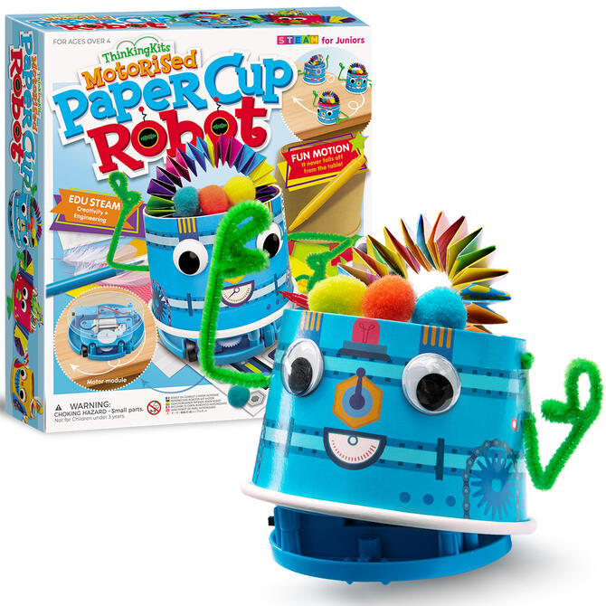 Κατασκευή Ρομπότ Κύπελο - 4M Thinking Kits 4+ ετών