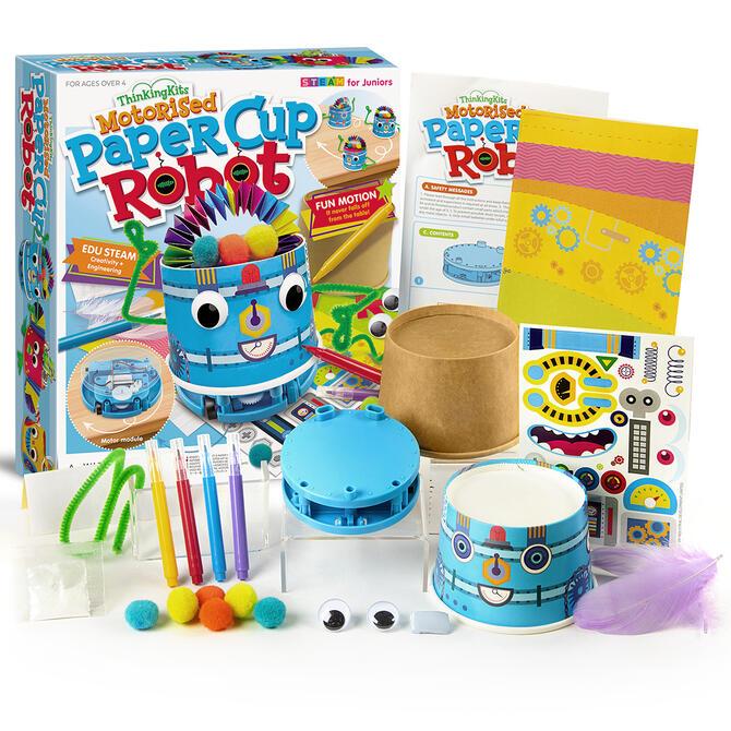 Κατασκευή Ρομπότ Κύπελο - 4M Thinking Kits 4+ ετών