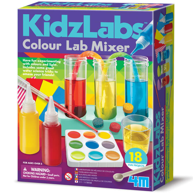 Εργαστήριο Χρωμάτων Πειράματα με Χρώμα & Φως - 4Μ  5+ ετών