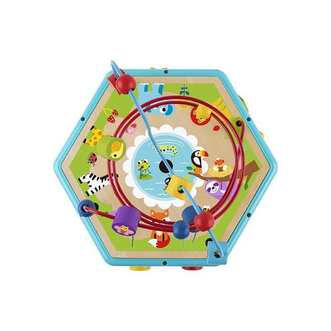 Ξύλινος Κύβος Δραστηριοτήτων 7 σε 1  - Tooky Toy