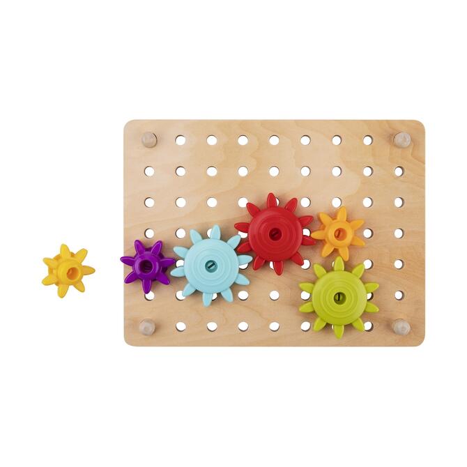 Ξύλινο Παιχνίδι Λογικής με Γρανάζια  - Tooky Toy Ξύλινο Παιχνίδι Λογικής με Γρανάζια  - Tooky Toy