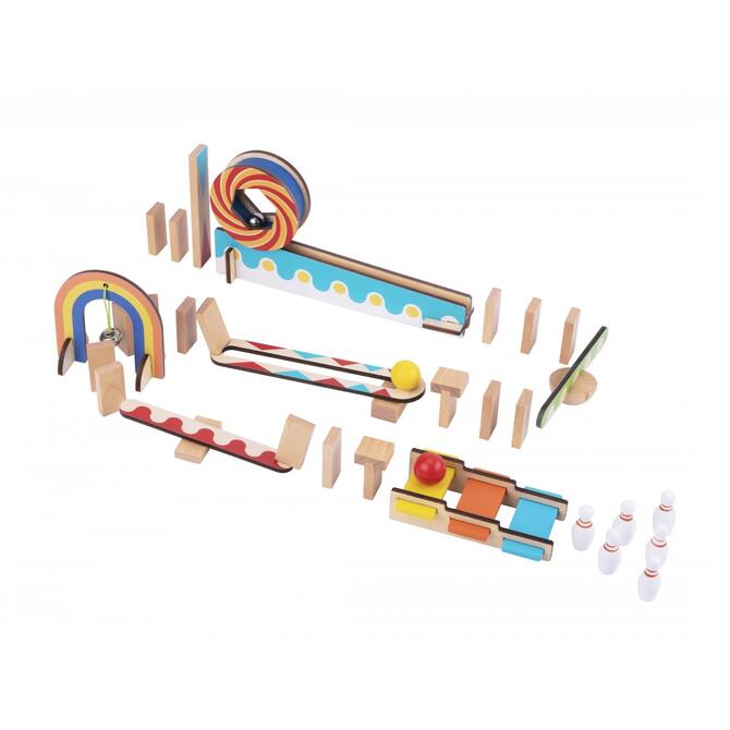 Multi-Activity Wooden Domino - Tooky Toy