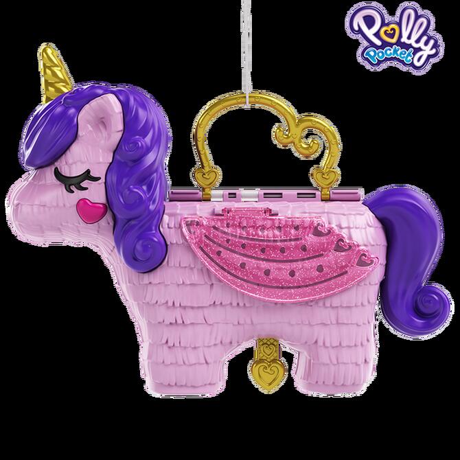 Polly Pocket Μονόκερος Πινιάτα 'Εκπληξη Σετ  4+