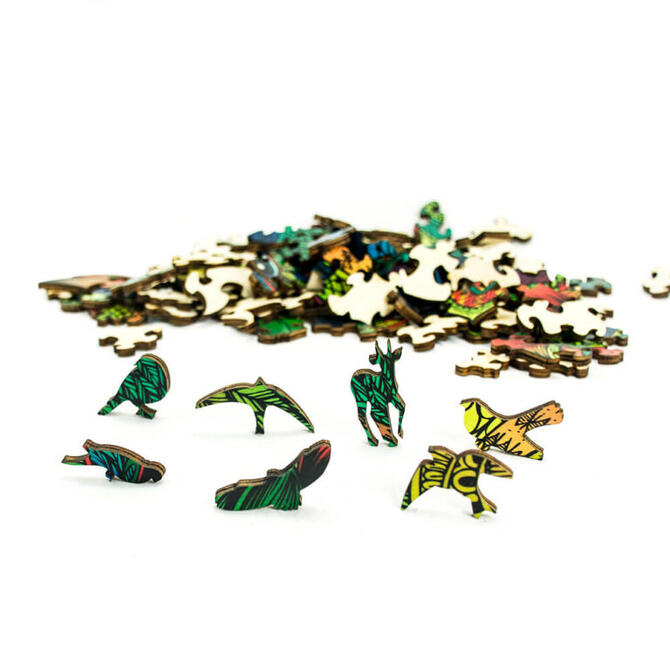 Eureka Rainbow Wooden Puzzle Owl 137pcs 7+ Years