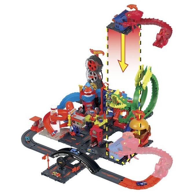 Hot Wheels Πίστες City με Θηρία 4+