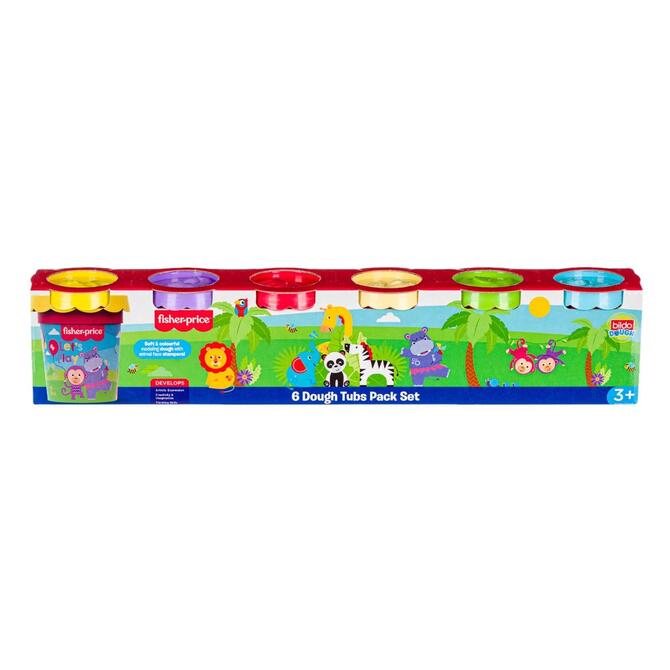 Fisher-Price Plasticine Set 6 Pcs