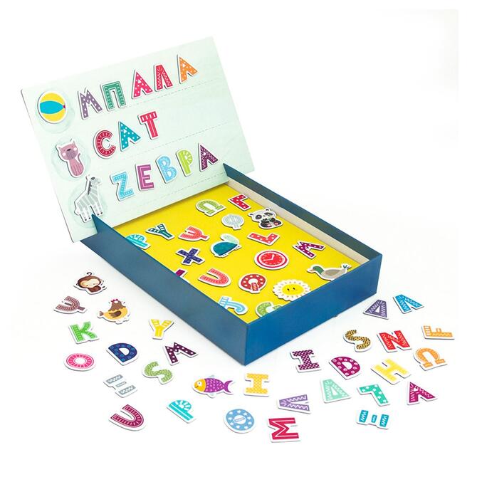 AS Magnet Box Alphabet 91 Educational Paper Magnets ages 3+