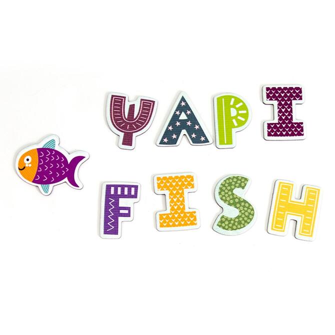 AS Magnet Box Alphabet 91 Educational Paper Magnets ages 3+