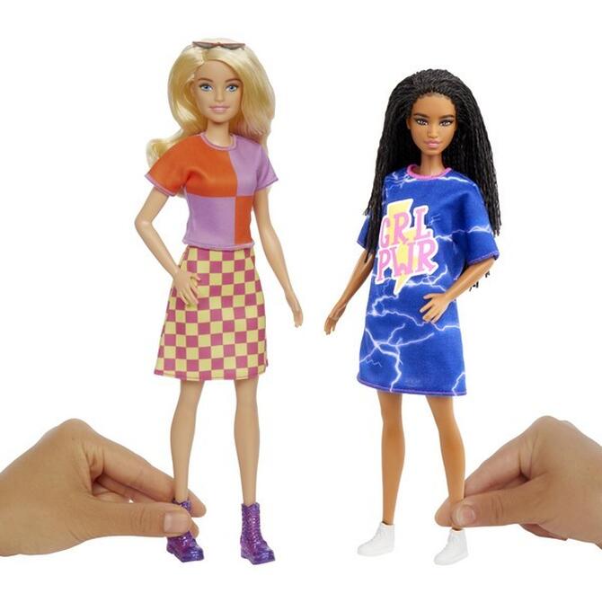 Barbie Set of 2 Clothes Fashions 6 Designs 3+