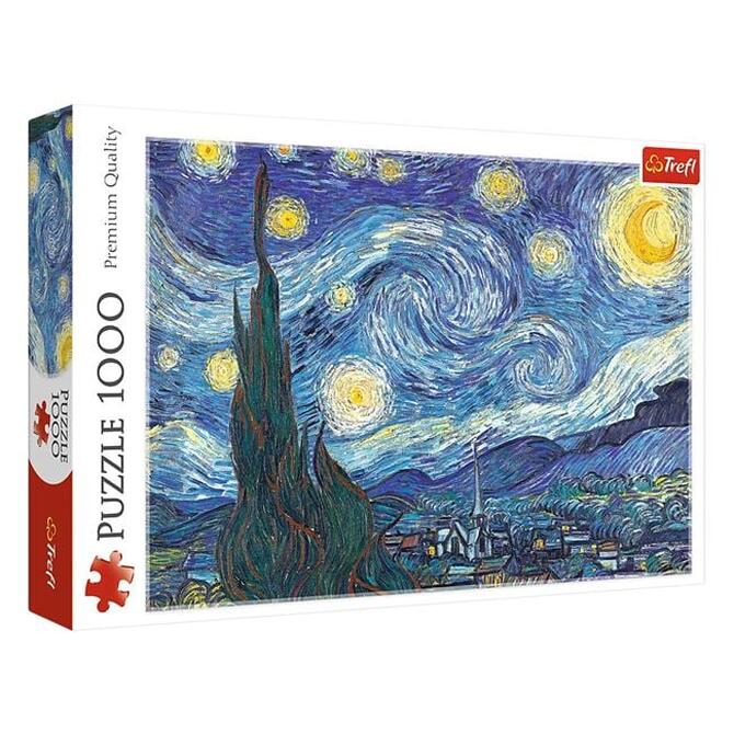 Trefl Πάζλ Έναστρη Νύχτα Vincent Van Gogh 1000 τμχ