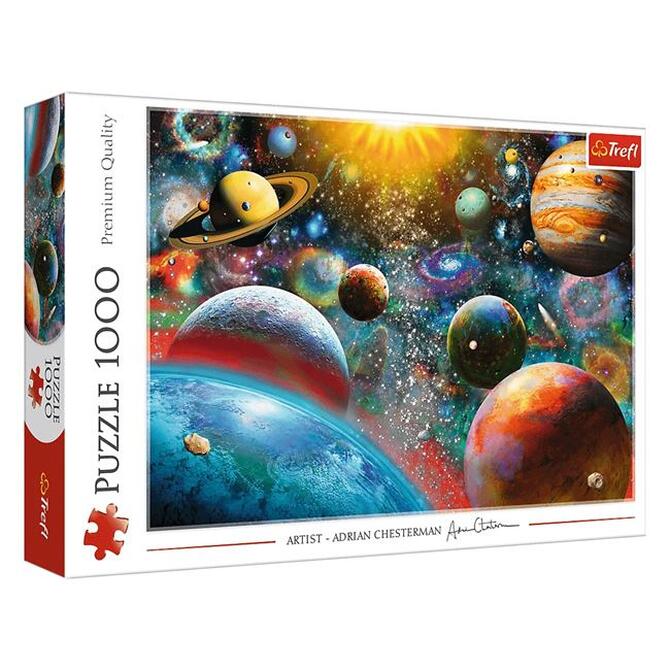 Trefl Puzzle Planets and Space 1000 pcs Trefl Puzzle Planets and Space 1000 pcs
