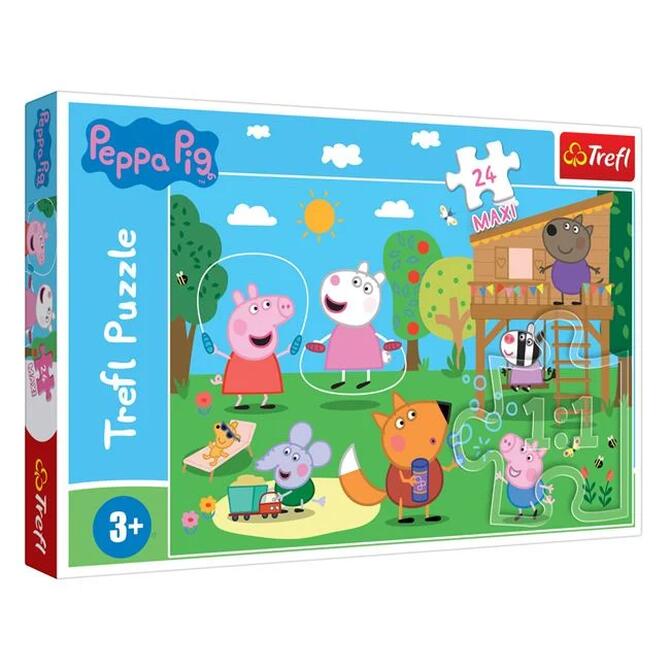 Trefl Puzzle Peppa Pig At the Park 24 pcs