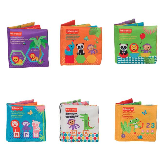Fisher Price Set Of 6 Canvas Booklets