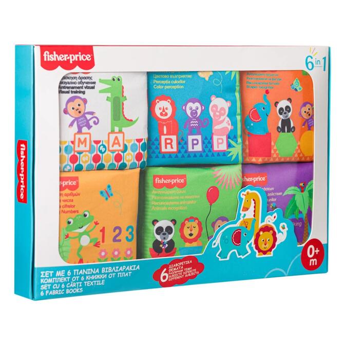 Fisher Price Set Of 6 Canvas Booklets