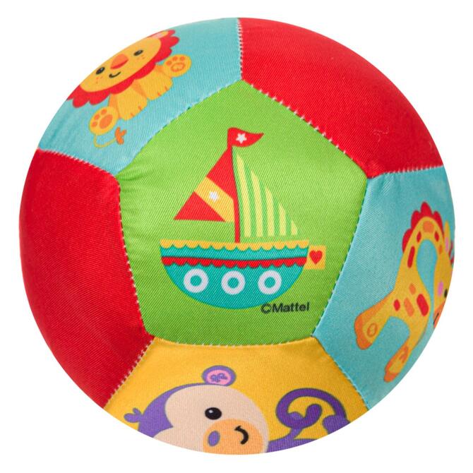 Fisher Price Μπάλα Πάνινη Κουδουνίστρα 12cm