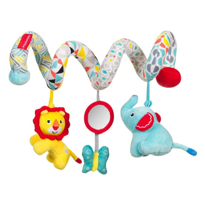 Fisher Price Spiral Stroller With 2 Toys & Mirror