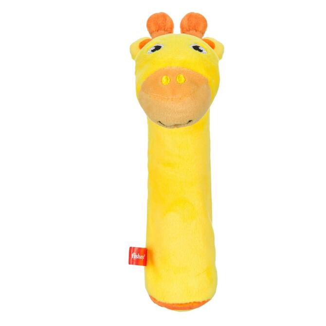 Fisher Price Rattle Squeeze Yellow Giraffe
