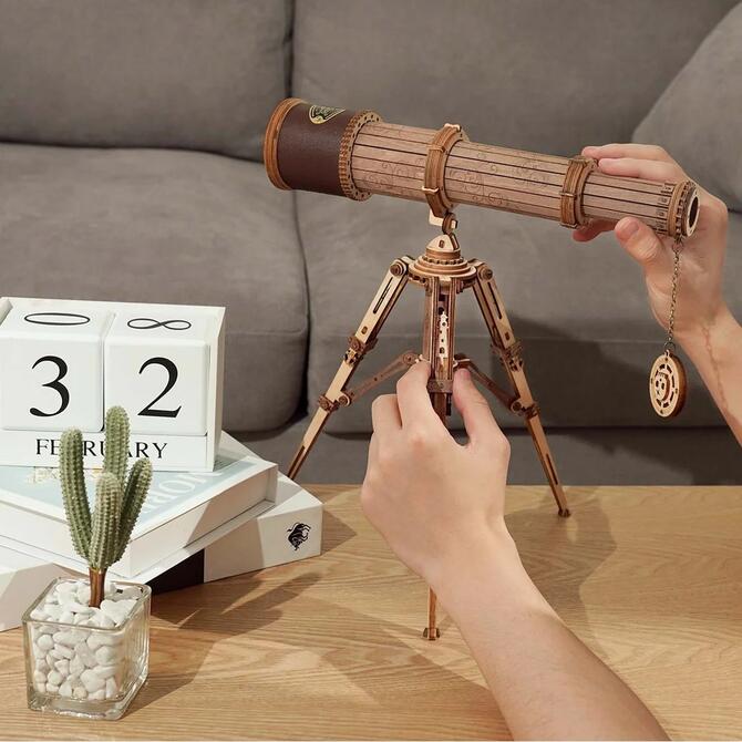 Wooden Monocular Telescope Ages 14+