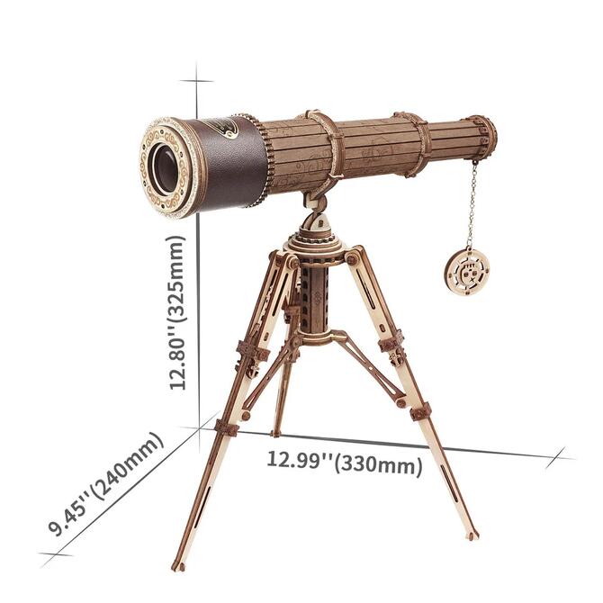 Wooden Monocular Telescope Ages 14+