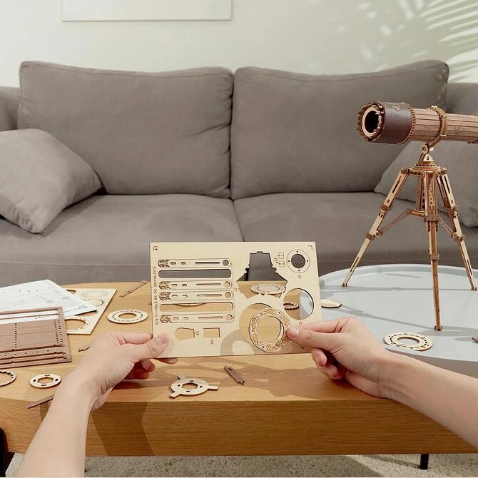 Wooden Monocular Telescope Ages 14+