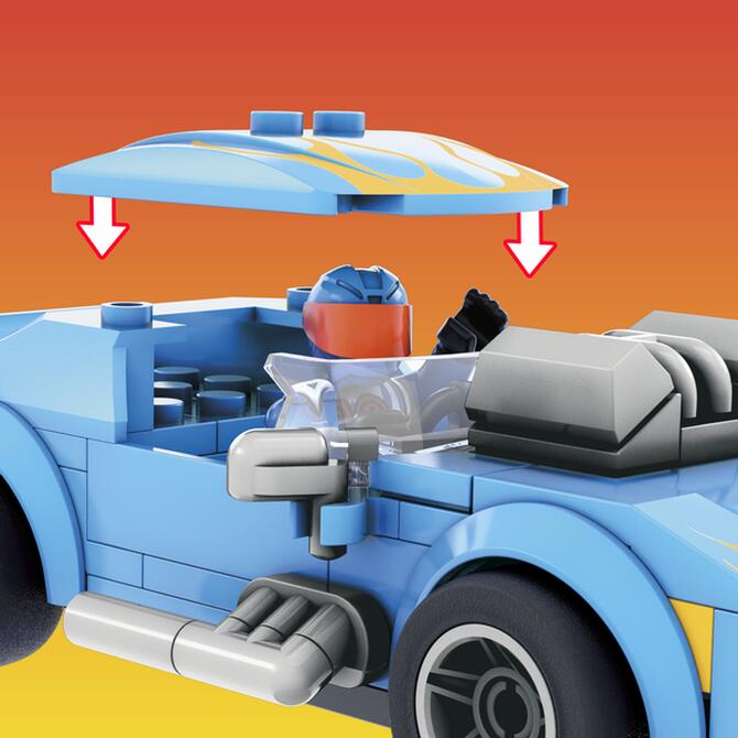 Mega Blocks Hot Wheels Νταλίκα Twinduction 5+